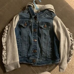 Tucker + Tate size 3. Jean combo jacket.